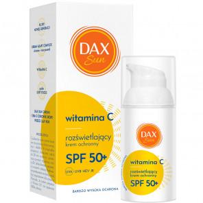 Dax Sun Witamina C, rozświetlający krem ochronny, SPF 50+, 30 ml - zdjęcie produktu