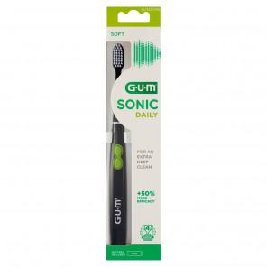 Sunstar Gum Sonic Daily, szczoteczka do zębów soniczna, czarna, 1 szt. - zdjęcie produktu