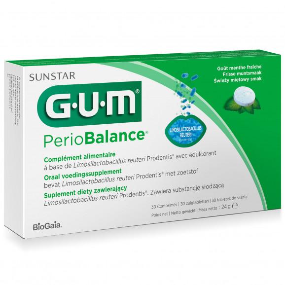 Sunstar Gum PerioBalance, tabletki na dobrą kondycję jamy ustnej, 30 szt. Sunstar Gum PerioBalance, tabletki na dobrą kondycję jamy ustnej, 30 szt. - zdjęcie produktu