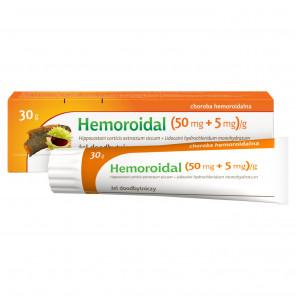 Hemoroidal (50 mg + 5 mg)/g Herbapol, żel doodbytniczy, 30 g - zdjęcie produktu