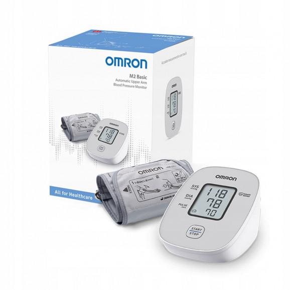 Omron M2 Basic Ciśnieniomierz automatyczny naramienny, 1 szt. Omron M2 Basic Ciśnieniomierz automatyczny naramienny, 1 szt. - zdjęcie produktu