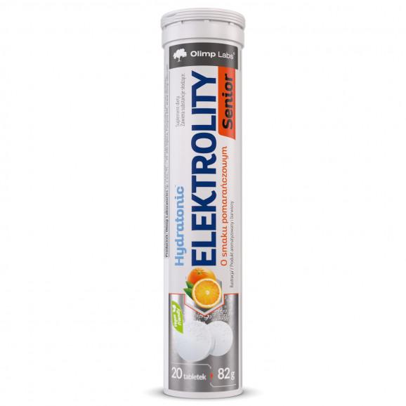 Olimp Hydratonic Elektrolity Senior, smak pomarańczowy, tabletki musujące, 20 szt. - zdjęcie produktu