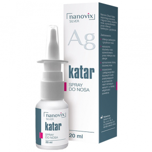 [30.11.2025] Nanovix Silver Katar, spray do nosa, 20 ml, KRÓTKA DATA - [30.11.2025] - zdjęcie produktu