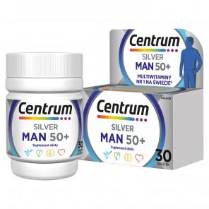 [30.11.2025] Centrum Silver Man 50+, tabletki, 30 szt., KRÓTKA DATA - [30.11.2025] - zdjęcie produktu
