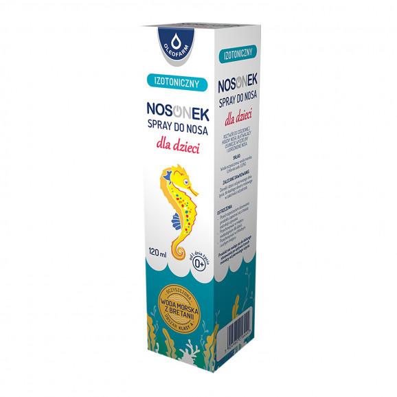 Nosonek Izotoniczny spray do nosa dla dzieci, od 1 dnia życia, 120 ml - zdjęcie produktu