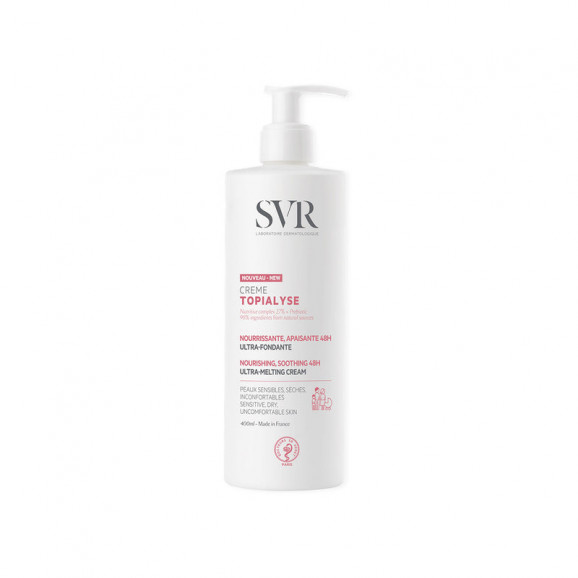 SVR Topialyse Gel Lavant, łagodny żel do mycia twarzy i ciała, 400 ml - zdjęcie produktu