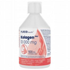 Pureo Health Kolagen Pro 13 000 mg, płyn o smaku owoców leśnych, 500 ml - zdjęcie produktu