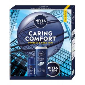 Nivea Men CARING COMFORT Zestaw prezentowy kosmetyków, 1 szt. - zdjęcie produktu