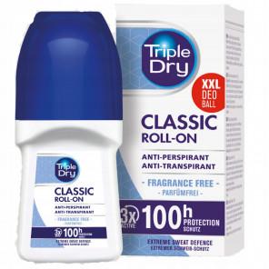 Triple Dry Classic Antyperspirant roll-on, 50 ml - zdjęcie produktu