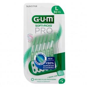 Sunstar GUM Soft-Picks PRO Szczoteczki międzyzębowe L, 30 sztuk - zdjęcie produktu