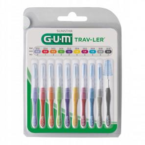Sunstar GUM Trav-Ler szczoteczki do czyszczenia przestrzeni międzyzębowych 2,6mm – zestaw 10 sztuk - zdjęcie produktu