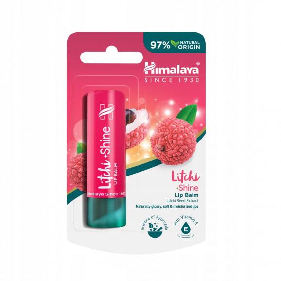 Himalaya Rozświetlający Balsam do ust o smaku Litchi 4.5 g - zdjęcie produktu