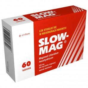 Slow-Mag 64 mg, 60 tabletek dojelitowych - zdjęcie produktu