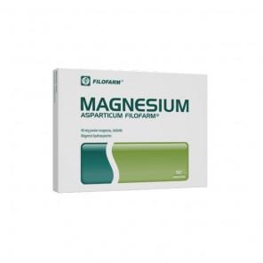Magnesium Asparticum Filofarm 40 mg, 50 tabletek - zdjęcie produktu