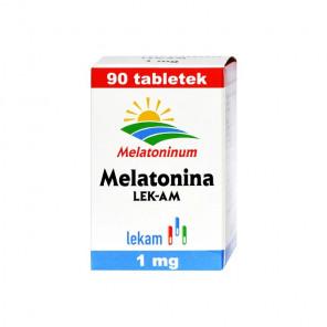 Melatonina LEK-AM 1 mg, 90 tabletek - zdjęcie produktu