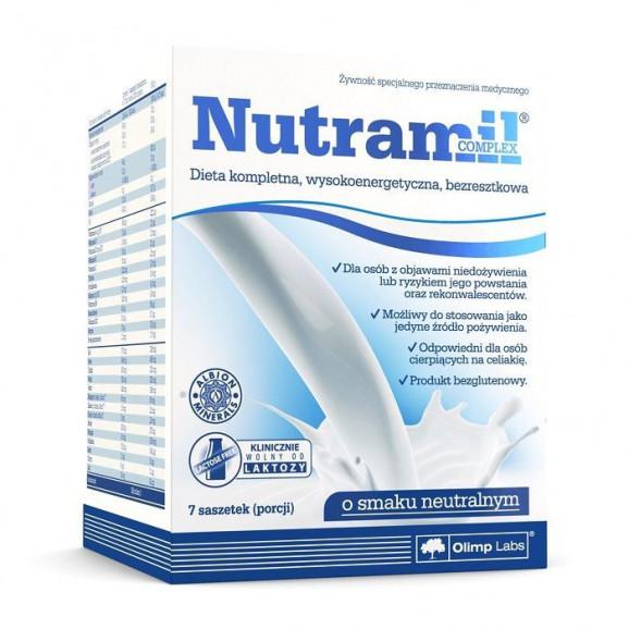 Olimp Nutramil Complex, preparat odżywczy, smak neutralny, 72 g x 7 saszetek - zdjęcie produktu