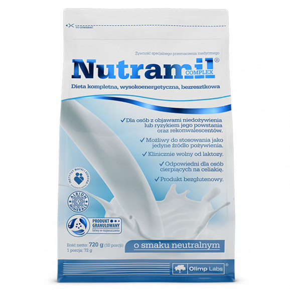 Olimp Nutramil Complex, preparat odżywczy, smak neutralny, 720 g - zdjęcie produktu