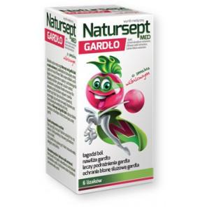 [31.12.2025] Natursept MED gardło, lizaki o smaku wiśniowym, 6 szt., KRÓTKA DATA - [31.12.2025] - zdjęcie produktu