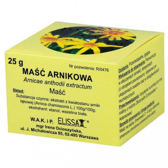 Maść arnikowa 10 g Maść arnikowa 10 g - zdjęcie produktu
