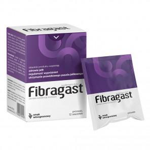 Fibragast, smak winogronowy, 12 saszetek - zdjęcie produktu