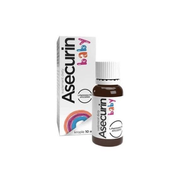 [31.12.2025] Asecurin baby, krople, 10 ml, KRÓTKA DATA - [31.12.2025] - zdjęcie produktu