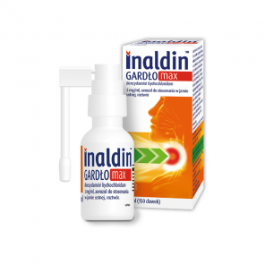 Inaldin Gardło, 3 mg/ml, aerozol do stosowania w jamie ustnej, 30 ml - zdjęcie produktu