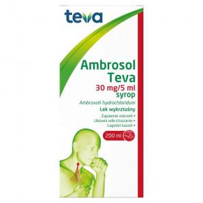 [31.12.2025] Ambrosol Teva, 30 mg/5 ml, syrop, 200 ml, KRÓTKA DATA - [31.12.2025] - zdjęcie produktu