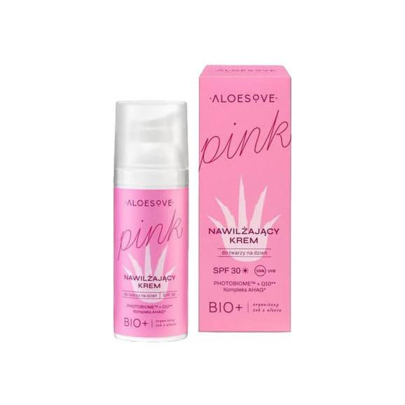 [31.12.2025] Aloesove Pink, nawilżający krem do twarzy na dzień, SPF 30, 50 ml, KRÓTKA DATA - [31.12.2025] - zdjęcie produktu