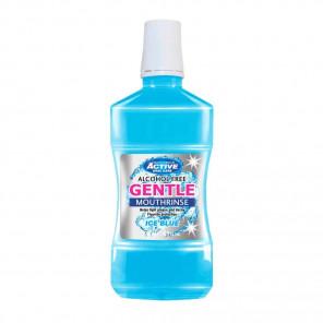 Active Oral Care Gentle Mouthrinse Bezalkoholowy płyn do płukania jamy ustnej z fluorem Ice Blue 500 ml - zdjęcie produktu