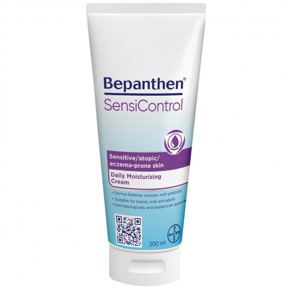 Bepanthen SensiControl Krem nawilżający do codziennej pielęgnacji dla niemowląt, dzieci i dorosłych (200 ml) - zdjęcie produktu