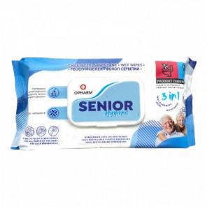Chusteczki nawilżane Opharm Senior Hygienic (72 szt.) - zdjęcie produktu