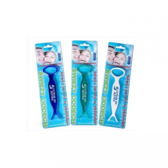 EL-COMP Czyścik do Czyszczenia Języka (1 sztuka) EL-COMP Czyścik do Czyszczenia Języka (1 sztuka) - zdjęcie produktu