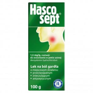 Hascosept Płyn do stosowania w jamie ustnej 1,5 mg/g (100 g) - zdjęcie produktu