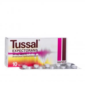 Tussal Expectorans 30 mg, 10 tabletek - zdjęcie produktu