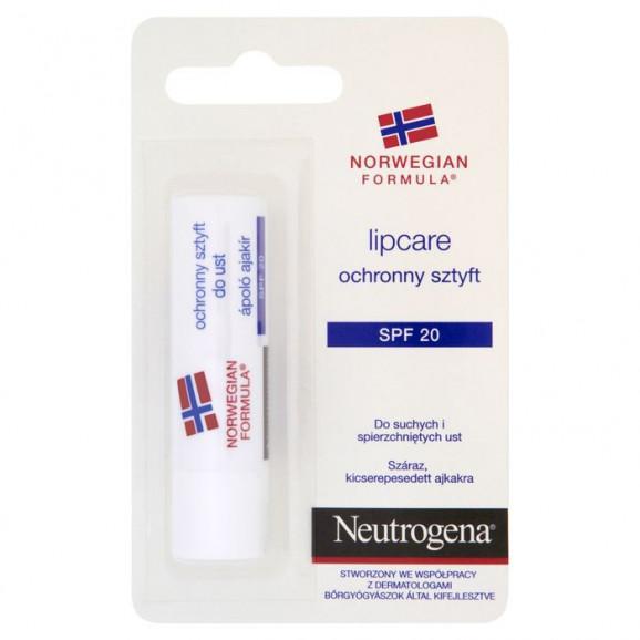 Neutrogena Formuła Norweska Ochronny sztyft do ust SPF 20 (4,8 g) Neutrogena Formuła Norweska Ochronny sztyft do ust SPF 20 (4,8 g) - zdjęcie produktu