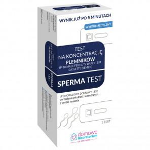 Domowe Laboratorium Test na koncentrację plemników Sperma Test (1 test) – wyrób medyczny - zdjęcie produktu
