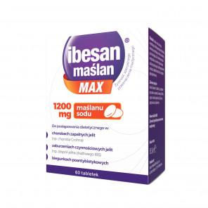 Ibesan Maślan Max dietetyczny środek specjalnego przeznaczenia medycznego (60 tabletek) - zdjęcie produktu
