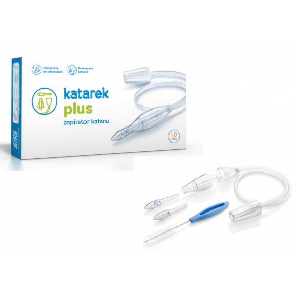 Katarek PLUS aspirator do odkurzacza – zestaw do walki z katarem dla dzieci Katarek PLUS aspirator do odkurzacza – zestaw do walki z katarem dla dzieci - zdjęcie produktu