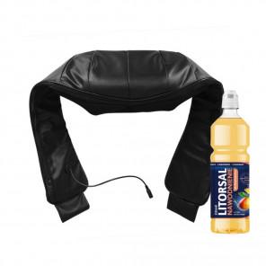 PULSMOVE Masażer szyi i karku Shiatsu + GRATIS Litorsal Nawodnienie Multiwitamina, smak ananas-mango, 750 ml - zdjęcie produktu