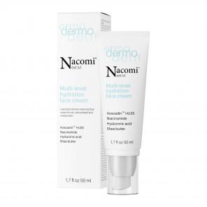 Nacomi Next Level Dermo wielopoziomowy krem intensywnie nawilżający (50 ml) - zdjęcie produktu