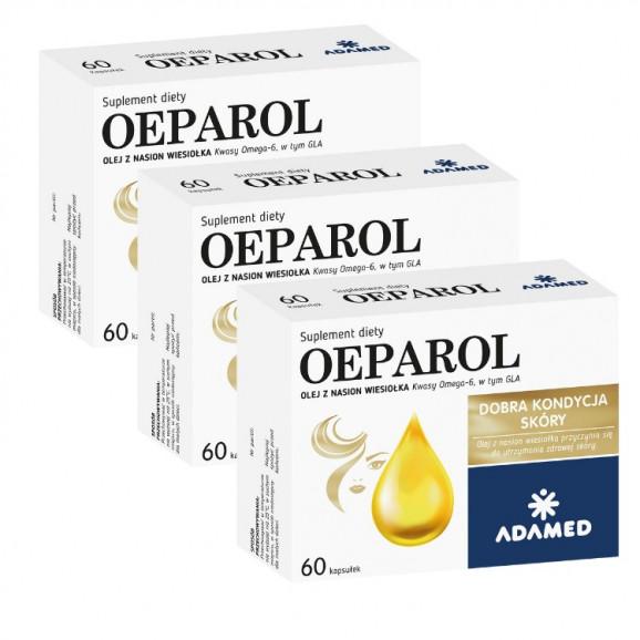 Oeparol, kaps., 3 x 60 sztuk Oeparol, kaps., 3 x 60 sztuk - zdjęcie produktu