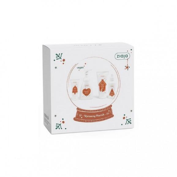 Ziaja Korzenny Piernik Świąteczne Aromaty, zestaw prezentowy kosmetyków Ziaja Korzenny Piernik Świąteczne Aromaty, zestaw prezentowy kosmetyków - zdjęcie produktu