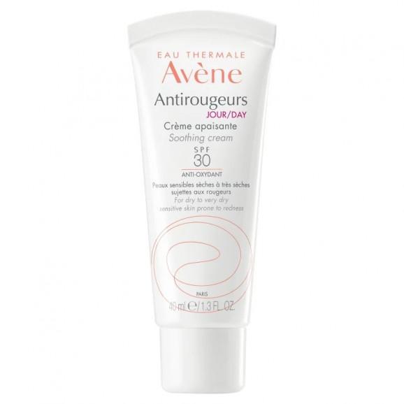 Eau Thermlae Avene Antirougeurs Jour, krem kojący do twarzy SPF 30 (40 ml) Eau Thermlae Avene Antirougeurs Jour, krem kojący do twarzy SPF 30 (40 ml) - zdjęcie produktu