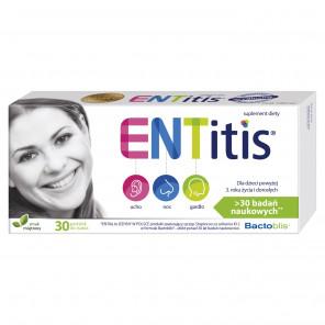 [31.01.2026] ENTitis, pastylki do ssania, smak miętowy, 30 szt., KRÓTKA DATA - [31.01.2026] - zdjęcie produktu