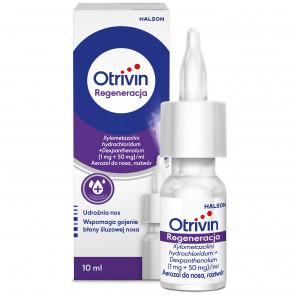 [31.01.2026] Otrivin Regeneracja, 1 mg+50 mg/ml, aerozol do nosa, 10 ml, KRÓTKA DATA - [31.01.2026] - zdjęcie produktu