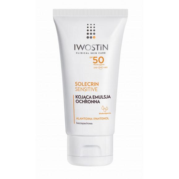 [01.01.2026] Iwostin Solecrin Sensitive, kojąca emulsja ochronna, SPF 50, 100 ml, KRÓTKA DATA - [01.01.2026] - zdjęcie produktu