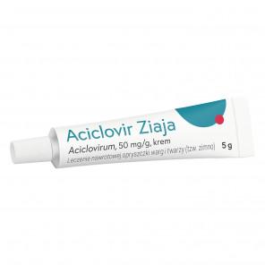 Aciclovir Ziaja, krem 0,05 g/g – do leczenia opryszczki (5 g) - zdjęcie produktu