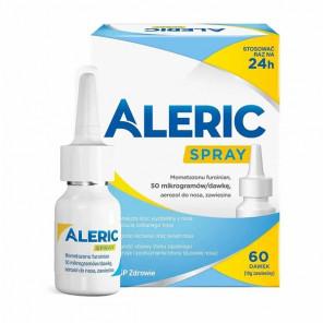 [31.01.2026] Aleric Spray 50 µg/ dawkę, aerozol do nosa, zawiesina, 60 dawek, KRÓTKA DATA - [31.01.2026] - zdjęcie produktu