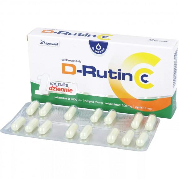 [31.01.2026] D-Rutin CC, kapsułki, 30 szt., KRÓTKA DATA - [31.01.2026] - zdjęcie produktu