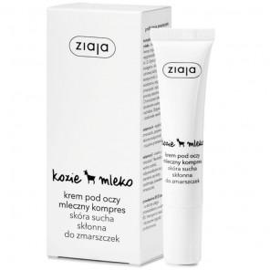Ziaja Kozie Mleko Krem pod oczy Mleczny kompres (15 ml) - zdjęcie produktu